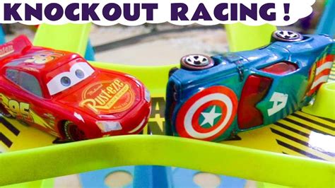 tt4u|Cars Lightning McQueen Impact Zone Knockout Racing With The .